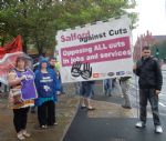 Salford Marches Against Tories in 2011